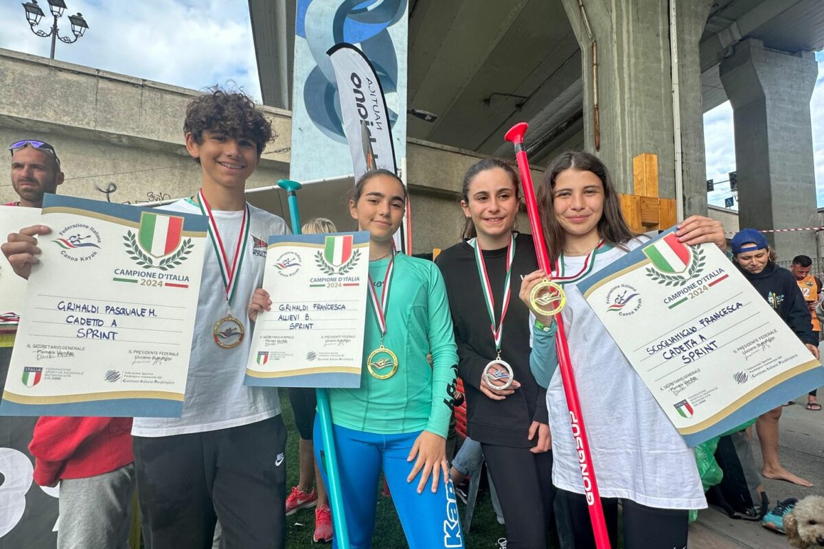 Canoa Sup: C.N. Posillipo ai Campionati Italiani