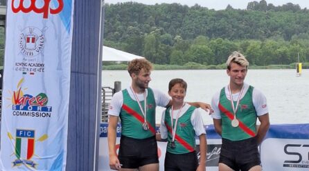 C.N. Posillipo Canottaggio, Argento per il 2+ ai Campionati Italiani Under 19