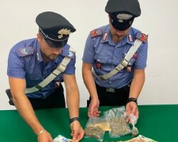 Castellammare: i Carabinieri arrestano un incensurato per droga