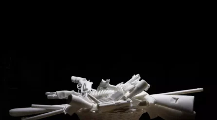 A Napoli arriva la ‘Natura Morta’ di Jago, una cesta senza frutta ma con le armi!