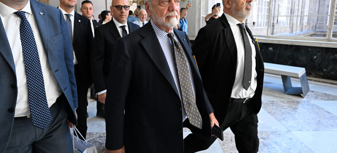 De Laurentiis attacca Dazn: “In quella rete lavorano telecronisti filoromanisti”